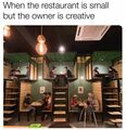 Small restaurant concept