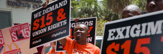 Rally for Minimum Wage